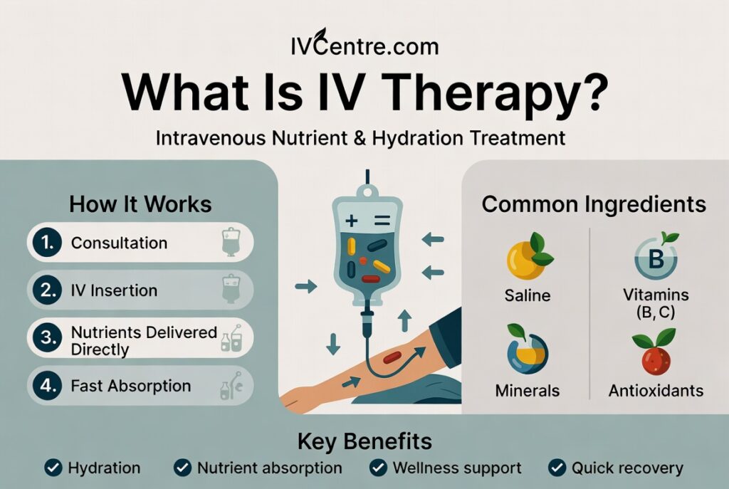 What Is IV Therapy? Benefits, Risks, Safety & Treatment Guide