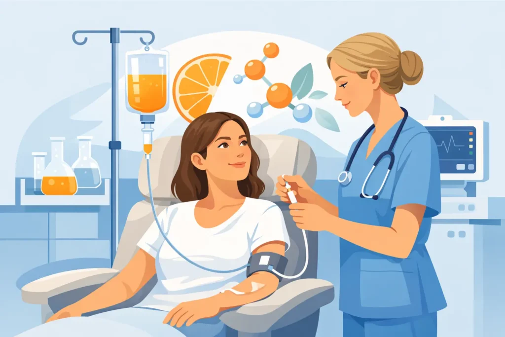 How Vitamin C Infusions Work in Clinical Practice