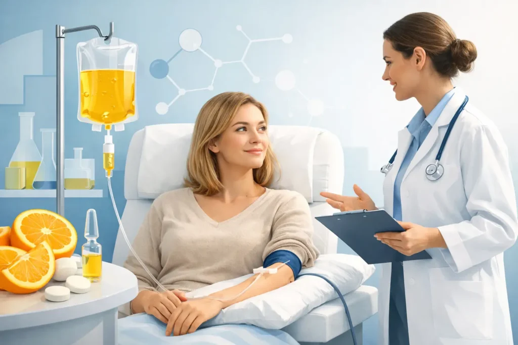 A Clinical Review of Vitamin C Infusion Studies