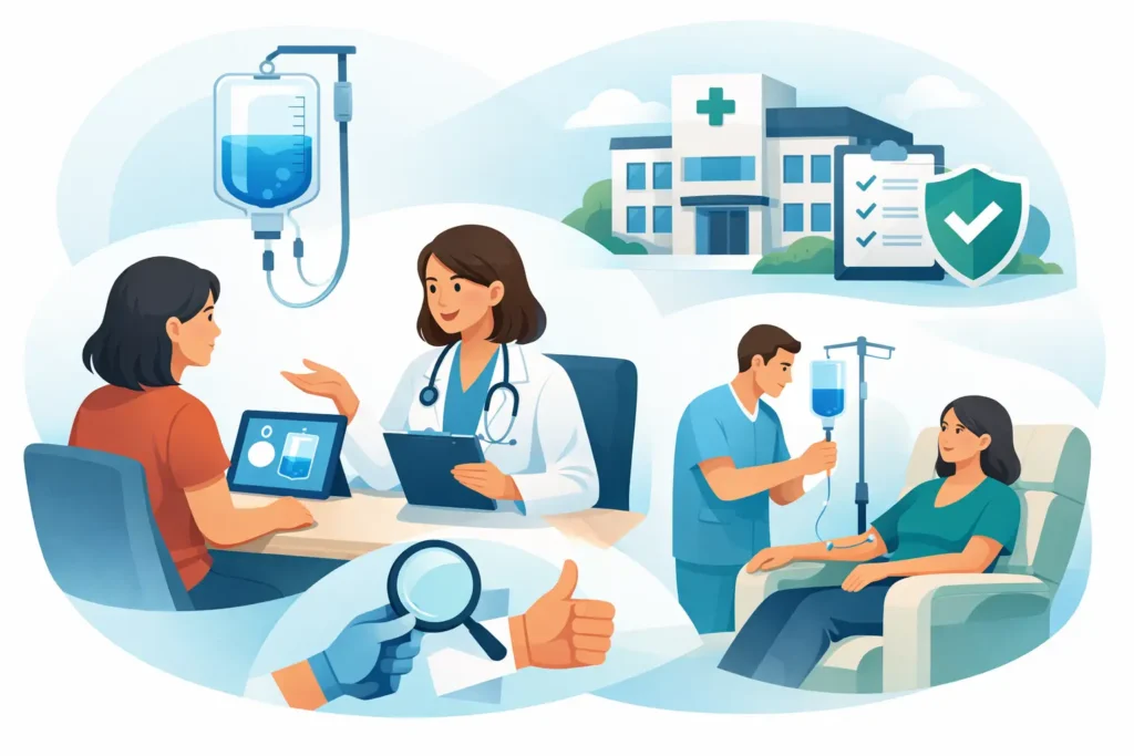 How to Choose an IV Therapy Clinic Safely