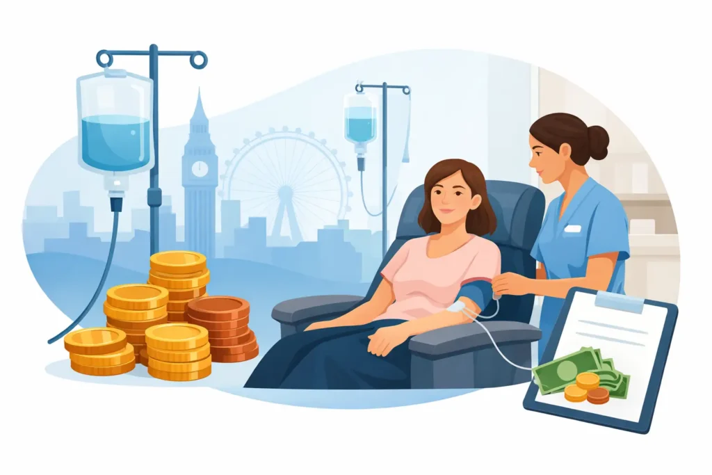 How Much Does an IV Drip Cost in the UK?