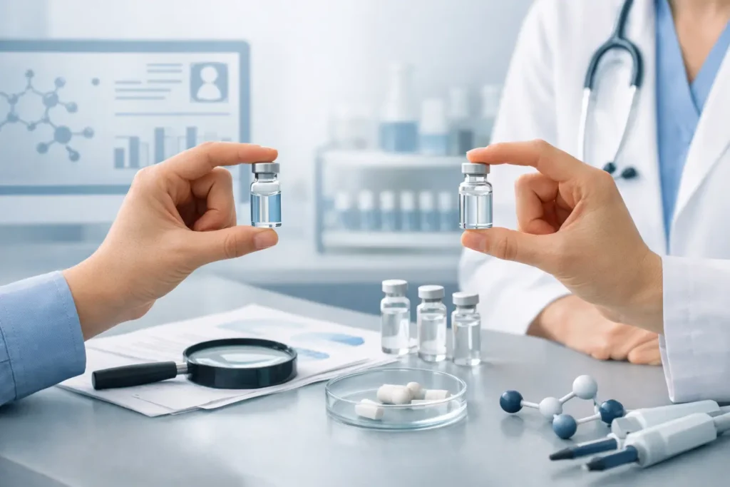 How to Compare Peptide Providers Safely