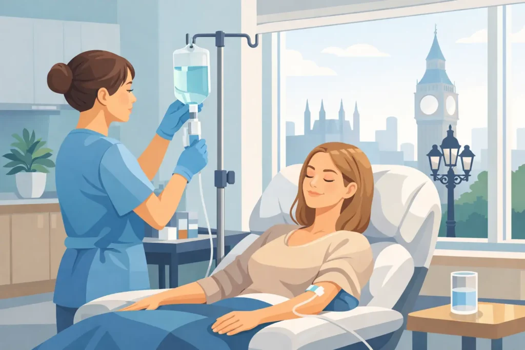 IV Drip Therapy on Baker Street, London