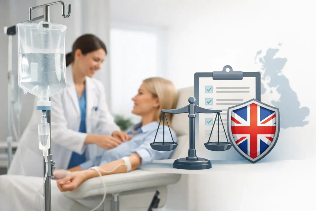 Is IV Therapy Regulated in the UK? What to Check