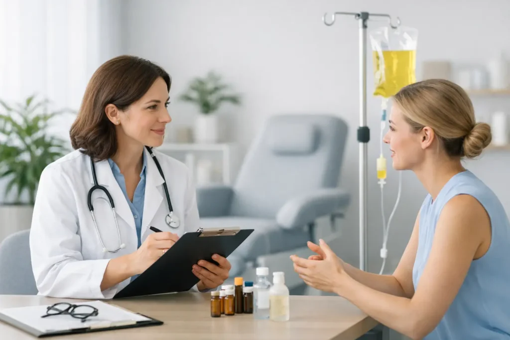 Vitamin Drip Consultation Checklist for Patients