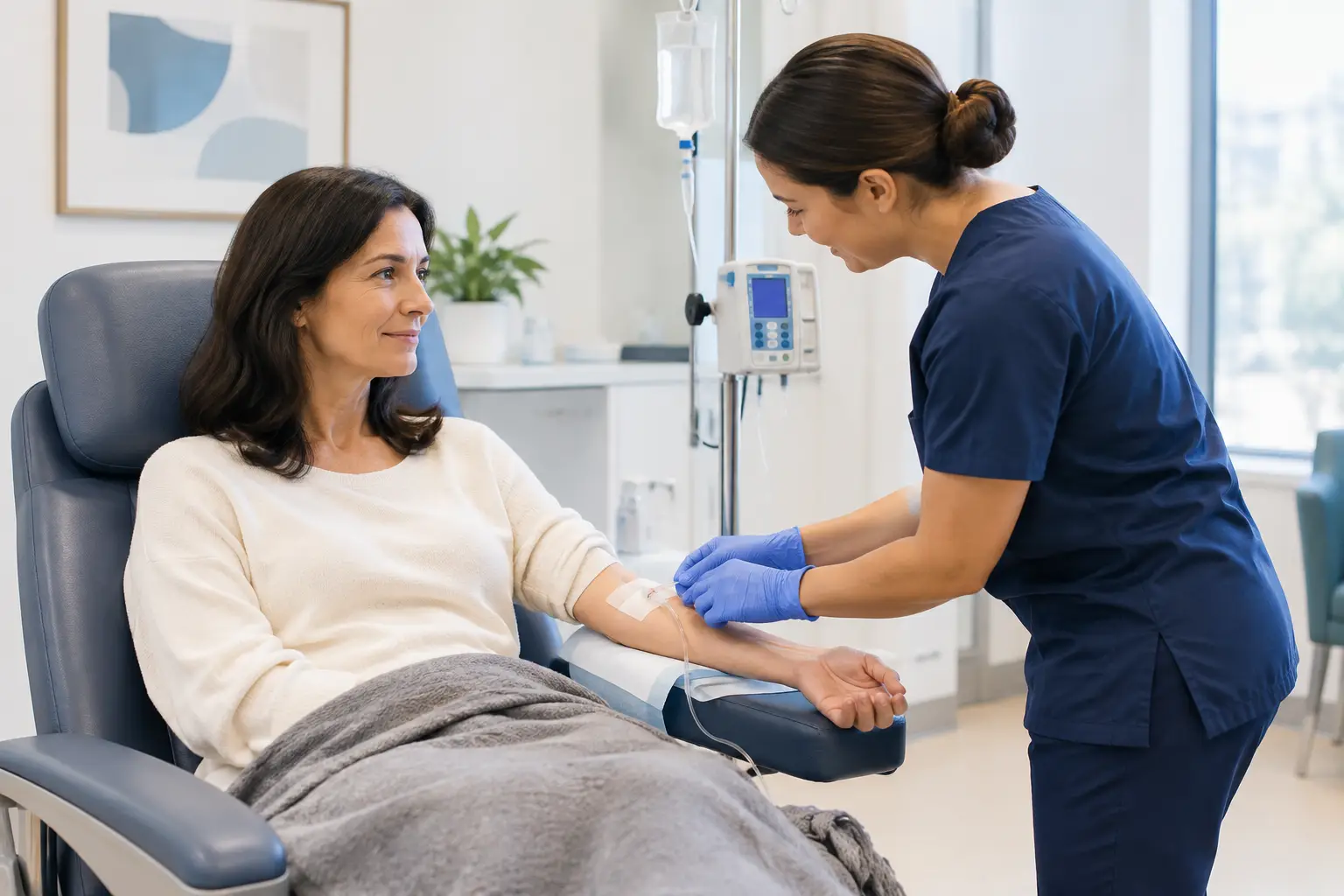 Responding to Infusion Reactions Safely in Clinics